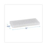 Load image into Gallery viewer, Light Duty Scour Pad, 4.63  X 10, White, 20/carton
