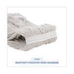 Load image into Gallery viewer, Pro Loop Web/tailband Wet Mop Head, Cotton, 12/carton
