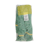 Load image into Gallery viewer, Super Loop Wet Mop Head, Cotton/synthetic Fiber, 5&quot; Headband, Small Size, Green, 12/carton
