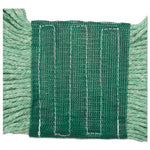 Load image into Gallery viewer, Super Loop Wet Mop Head, Cotton/synthetic Fiber, 5&quot; Headband, Medium Size, Green, 12/carton
