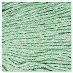 Load image into Gallery viewer, Super Loop Wet Mop Head, Cotton/synthetic Fiber, 5&quot; Headband, Medium Size, Green
