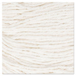 Load image into Gallery viewer, Super Loop Wet Mop Head, Cotton/synthetic Fiber, 5&quot; Headband, Medium Size, White, 12/carton
