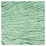 Load image into Gallery viewer, Super Loop Wet Mop Head, Cotton/synthetic Fiber, 5&quot; Headband, Large Size, Green
