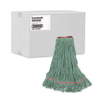 Load image into Gallery viewer, Mop Head, Premium Standard Head, Cotton/rayon Fiber, Large, Green
