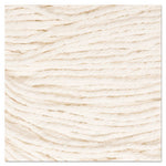 Load image into Gallery viewer, Super Loop Wet Mop Head, Cotton/synthetic Fiber, 5&quot; Headband, Large Size, White, 12/carton
