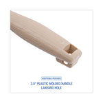 Load image into Gallery viewer, Counter Brush, Black Tampico Bristles, 4.5&quot; Brush, 3.5&quot; Tan Plastic Handle
