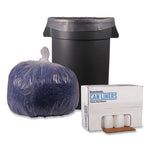 Load image into Gallery viewer, Recycled Low-density Polyethylene Can Liners, 33 Gal, 1.1 Mil, 33&quot; X 39&quot;, Clear, 10 Bags/roll, 10 Rolls/carton
