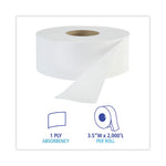 Load image into Gallery viewer, Jrt Jr. Bath Tissue, Jumbo, Septic Safe, 1-ply, White, 3.3&quot; X 2,000 Ft, 12/carton

