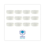 Load image into Gallery viewer, Jrt Bath Tissue, Jumbo, Septic Safe, 2-ply, White, 3.5&quot; X 2,000 Ft, 12&quot; Dia, 6 Rolls/carton
