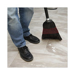 Load image into Gallery viewer, Flagged Tip Poly Bristle Janitor Brooms, 10 X 58.5, Wood Handle, Natural/black, 12/carton
