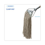 Load image into Gallery viewer, Mop Head, Cotton, Cut-end, White, 4-ply, 32oz, 12/carton
