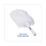 Load image into Gallery viewer, Microfeather Duster, Microfiber Feathers, Washable, 23&quot;, White
