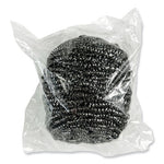 Load image into Gallery viewer, Stainless Steel Scrubber, 3.93 X 1.96, Silver, 72/carton
