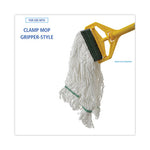 Load image into Gallery viewer, Loop End Rayon Mop Head, Rayon, Medium, 14 Oz, White, Dozen
