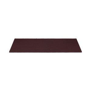 Deep Scrub Pads, 20 X 14, Maroon, 10/carton