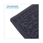 Load image into Gallery viewer, Urinal Mat 2.0, Rubber, 17.5 X 20, Black/black, 6/carton
