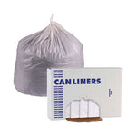 Load image into Gallery viewer, Linear Low Density Industrial Can Liners, 30 Gal, 0.7 Mil, 30 X 36, White, 200/carton

