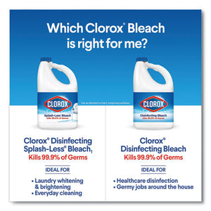 Regular Bleach With Cloromax Technology, 81 Oz Bottle, 6/carton