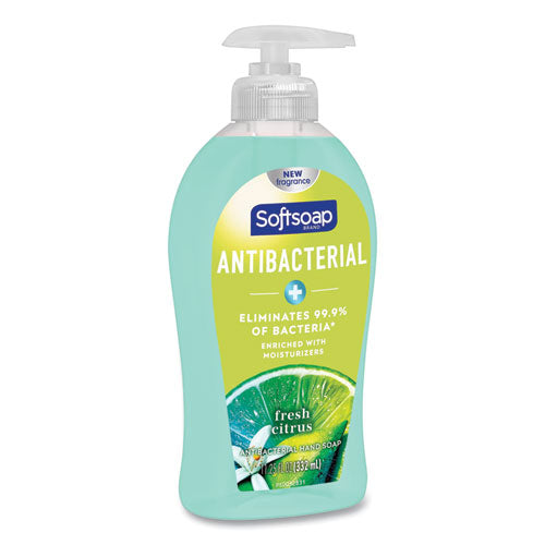 Antibacterial Hand Soap, Fresh Citrus, 11.25 Oz Pump Bottle