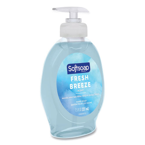 Softsoap Liquid Hand Soap Pumps, Fresh Breeze, 7.5 Oz Pump Bottle