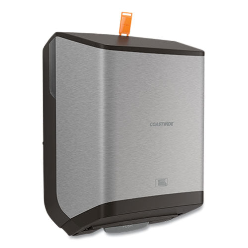 J-series Automatic Touchless Hardwound Paper Towel Dispenser, 12.32 X 9.34 X 16.67, Black/metallic