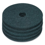 Load image into Gallery viewer, Cleaning Floor Pads, 17&quot; Diameter, Blue, 5/carton
