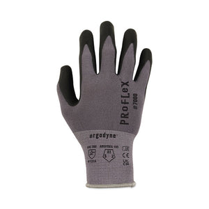 Proflex 7000 Nitrile-coated Gloves Microfoam Palm, Gray, Large, 12 Pairs/pack, Ships In 1-3 Business Days