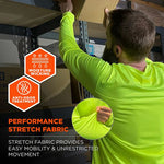 Load image into Gallery viewer, Chill-its 6689 Cooling Long Sleeve Sun Shirt With Uv Protection, 2x-large, Lime, Ships In 1-3 Business Days
