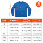 Load image into Gallery viewer, Chill-its 6689 Cooling Long Sleeve Sun Shirt With Uv Protection, Medium, Blue, Ships In 1-3 Business Days
