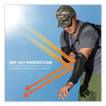 Load image into Gallery viewer, Chill-its 6690 Performance Knit Cooling Arm Sleeve, Polyester/spandex, Large, Blue, 2 Sleeves, Ships In 1-3 Business Days
