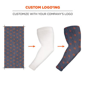 Chill-its 6695 Sun Protection Arm Sleeves, Polyester/spandex, Medium/large, Camo, Ships In 1-3 Business Days