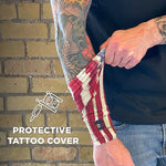 Load image into Gallery viewer, Chill-its 6695 Sun Protection Arm Sleeves, Polyester/spandex, X-large/2x-large, American Flag, Ships In 1-3 Business Days
