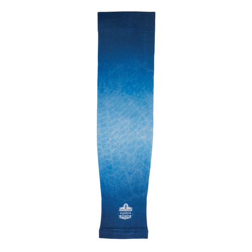 Chill-its 6695 Sun Protection Arm Sleeves, Polyester/spandex, X-large/2x-large, Blue, Ships In 1-3 Business Days
