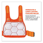 Load image into Gallery viewer, Chill-its 6215 Premium Fr Phase Change Cooling Vest W/packs, Modacrylic Cotton, Small/med, Orange, Ships In 1-3 Business Days
