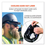 Load image into Gallery viewer, Chill-its 6716 Cooling Hard Hat Liner - Polymers, 13.25 X 1.88, Blue, Ships In 1-3 Business Days

