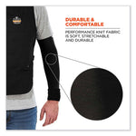 Load image into Gallery viewer, Chill-its 6690 Performance Knit Cooling Arm Sleeve, Polyester/spandex, X-large, Black, 2 Sleeves, Ships In 1-3 Business Days

