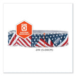Load image into Gallery viewer, Chill-its 6605 High-performance Cotton Terry Cloth Sweatband, One Size, Stars And Stripes, Ships In 1-3 Business Days
