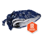Load image into Gallery viewer, Chill-its 6615 High-performance Bandana Doo Rag W/terry Cloth Sweatband, One Size, Navy Western, Ships In 1-3 Business Days
