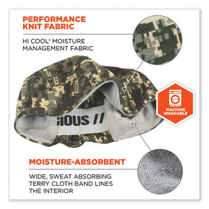 Chill-its 6630 High-performance Terry Cloth Skull Cap, Polyester, One Size Fits Most, Camo, Ships In 1-3 Business Days