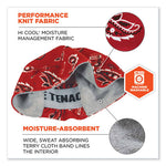 Load image into Gallery viewer, Chill-its 6630 High-performance Terry Cloth Skull Cap, Polyester, One Size Fits Most, Red Western, Ships In 1-3 Business Days
