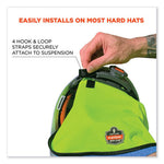 Load image into Gallery viewer, Chill-its 6670ct Cooling Hard Hat Neck Shade - Pva, 14.75 X 10.5, Lime, Ships In 1-3 Business Days
