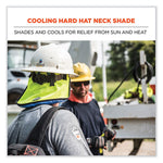 Load image into Gallery viewer, Chill-its 6670ct Cooling Hard Hat Neck Shade - Pva, 14.75 X 10.5, Lime, Ships In 1-3 Business Days
