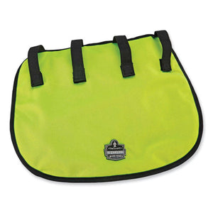 Chill-its 6670ct Cooling Hard Hat Neck Shade - Pva, 14.75 X 10.5, Lime, Ships In 1-3 Business Days