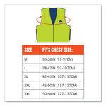 Load image into Gallery viewer, Chill-its 6665 Embedded Polymer Cooling Vest With Zipper, Nylon/polymer, Large, Lime, Ships In 1-3 Business Days
