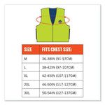 Load image into Gallery viewer, Chill-its 6665 Embedded Polymer Cooling Vest With Zipper, Nylon/polymer, 3x-large, Lime, Ships In 1-3 Business Days
