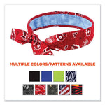 Load image into Gallery viewer, Chill-its 6700ct Cooling Bandana Pva Tie Headband, One Size Fits Most, Red Western, Ships In 1-3 Business Days
