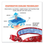 Load image into Gallery viewer, Chill-its 6700ct Cooling Bandana Pva Tie Headband, One Size Fits Most, Red Western, Ships In 1-3 Business Days

