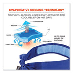 Load image into Gallery viewer, Chill-its 6700ct Cooling Bandana Pva Tie Headband, One Size Fits Most, Solid Blue, Ships In 1-3 Business Days
