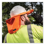 Load image into Gallery viewer, Chill-its 6660 Hard Hat Brim + Neck Shade, 19.5 X 9.75, Orange, Ships In 1-3 Business Days
