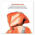 Load image into Gallery viewer, Chill-its 6660 Hard Hat Brim + Neck Shade, 19.5 X 9.75, Orange, Ships In 1-3 Business Days

